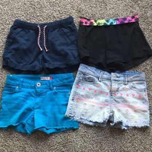 Girls 7/8 shorts bundle